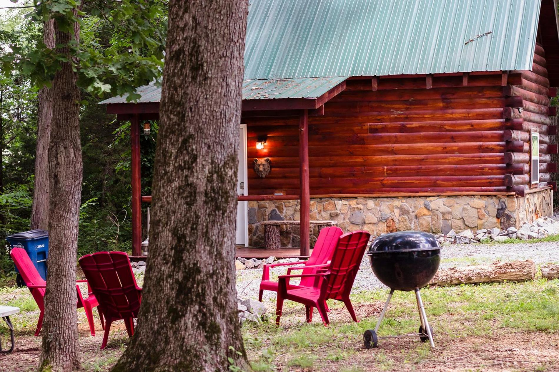 Kozy Haven Log Cabin Rentals Columbia ภายนอก รูปภาพ